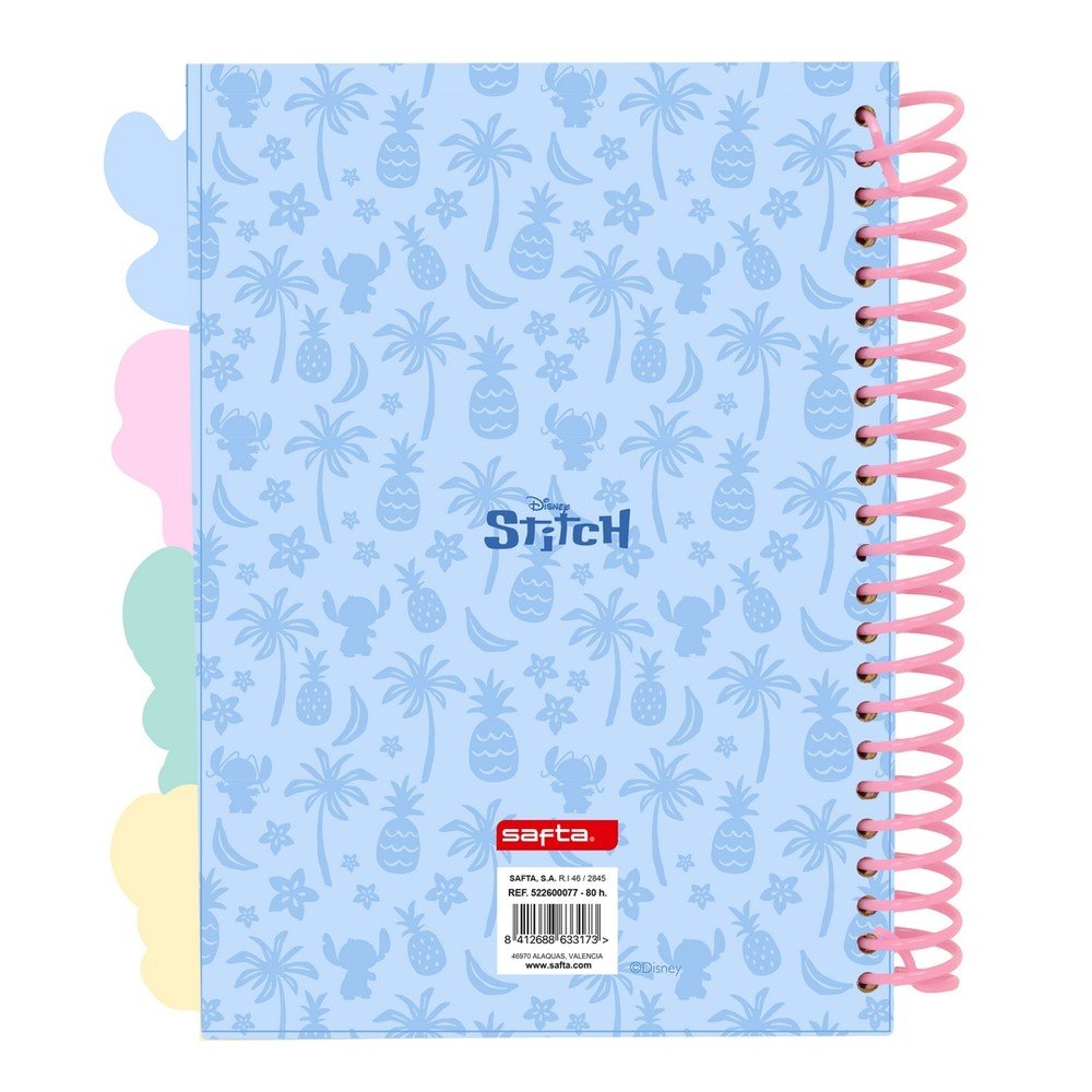 Bloc de Notas A5 Stitch Safta
