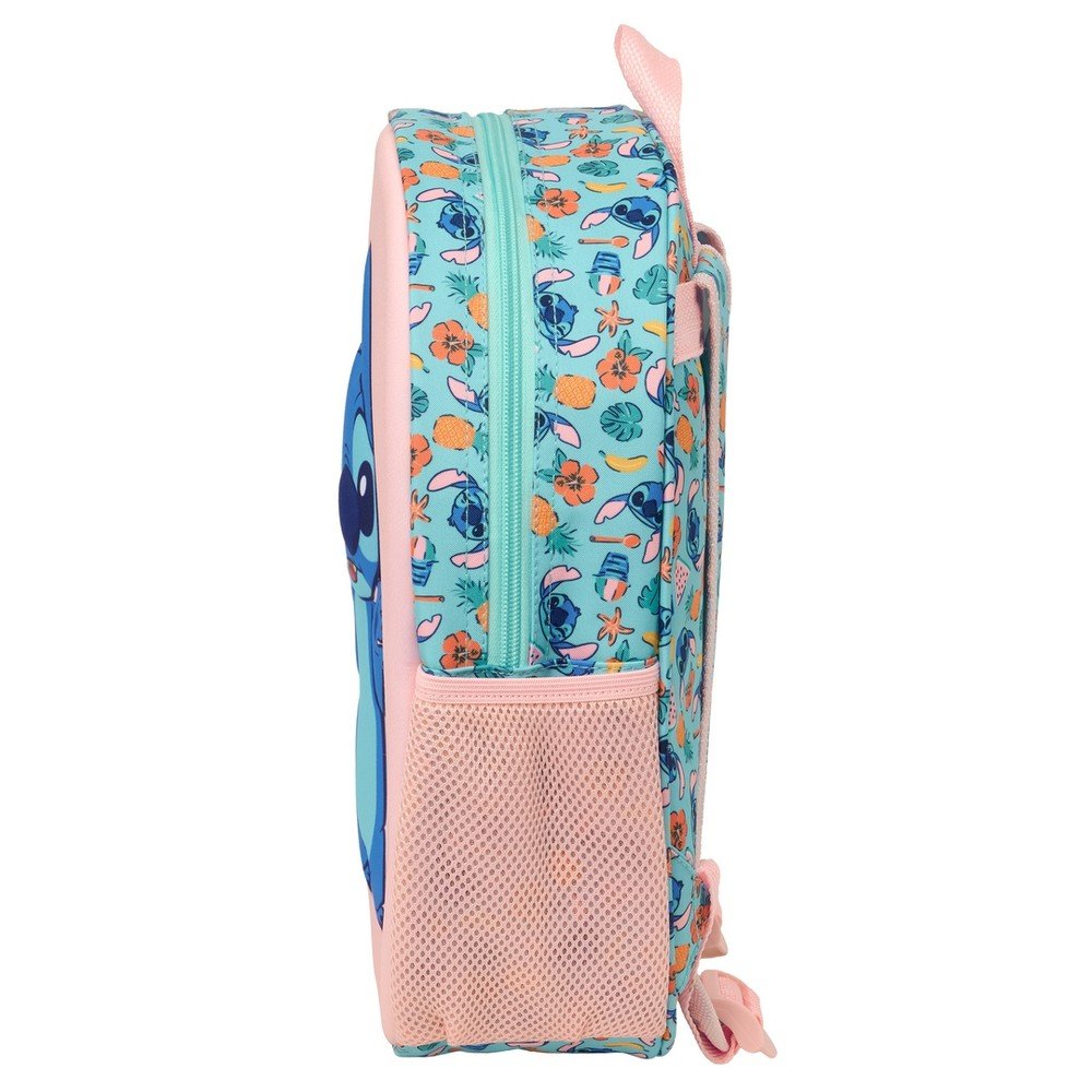 Mochila Guardería 3D Stitch Redonda - Safta