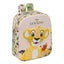 Mochila Guarderia 3D El Rey León Cuadrada SAFTA