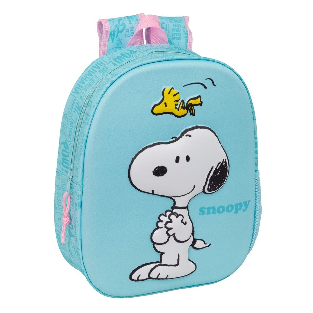 Mochila Guarderia 3D Snoopy Redonda SAFTA Imagen principal del producto