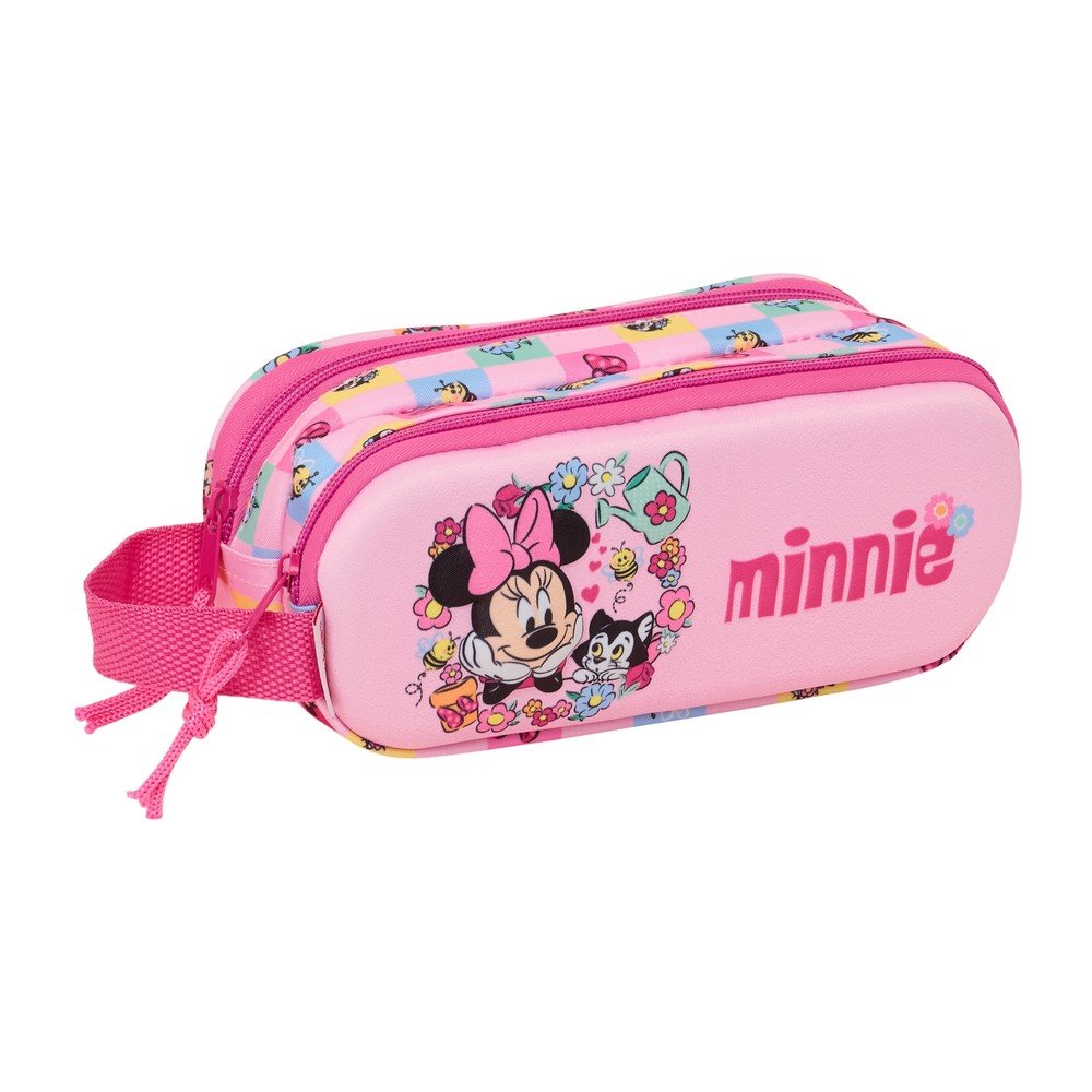 Portatodo Doble 3D Minnie Mouse - SAFTA