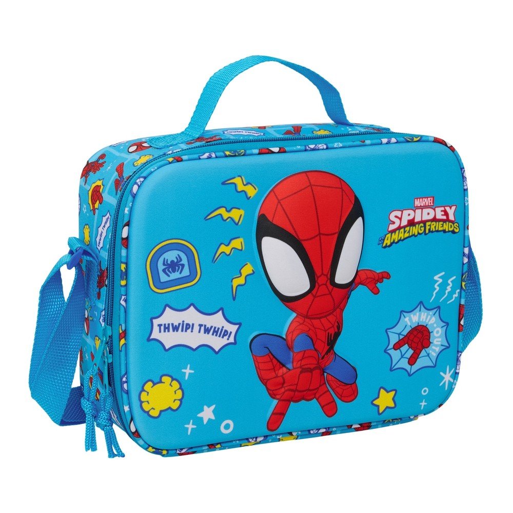 Portameriendas Nevera 3D Spidey Marca Safta Imagen principal del producto