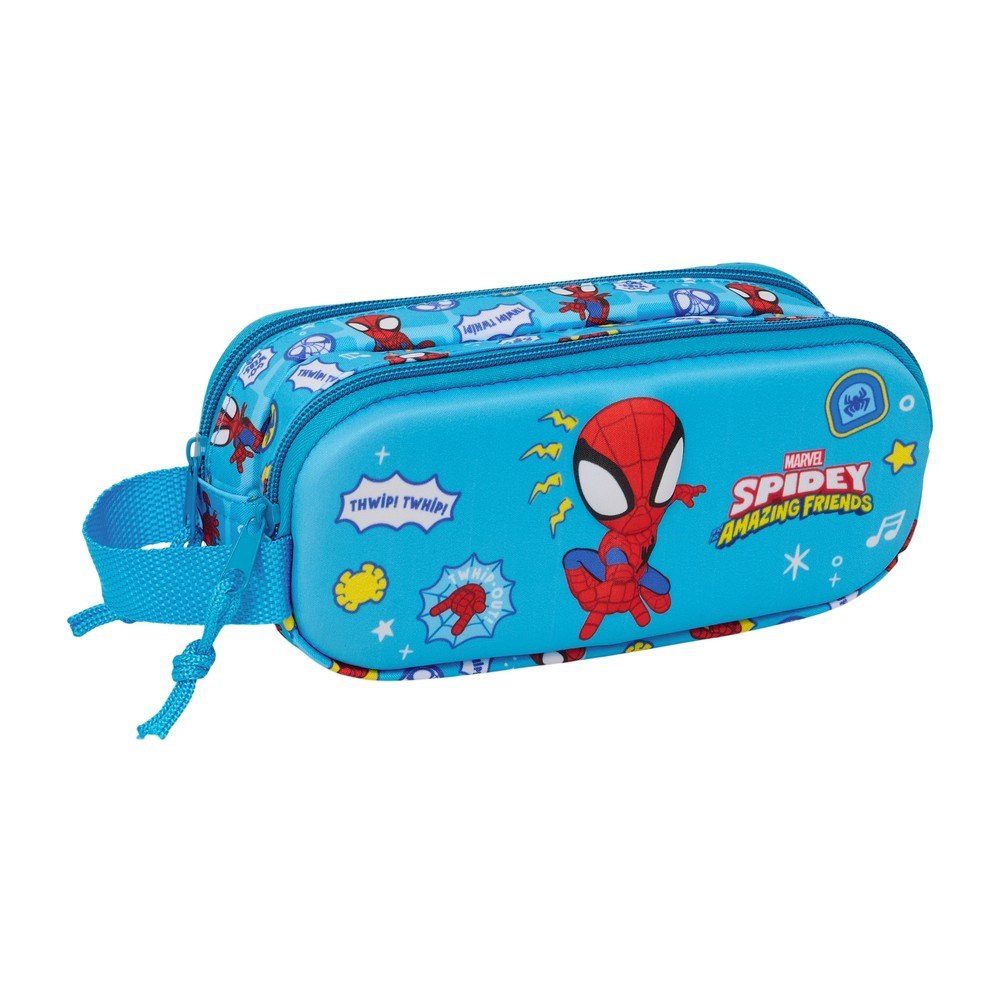 Portatodo Doble 3D Spidey - SAFTA