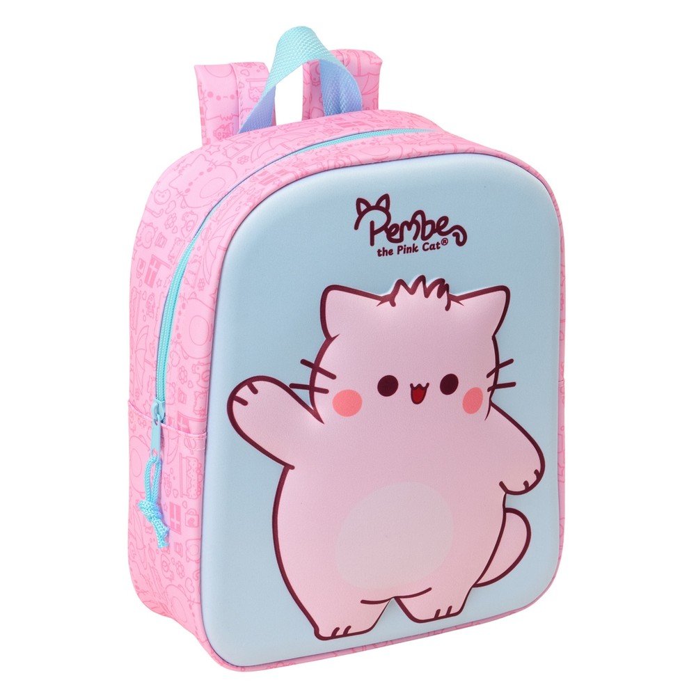 Mochila guardería 3D Pembe cuadrada SAFTA Imagen principal del producto