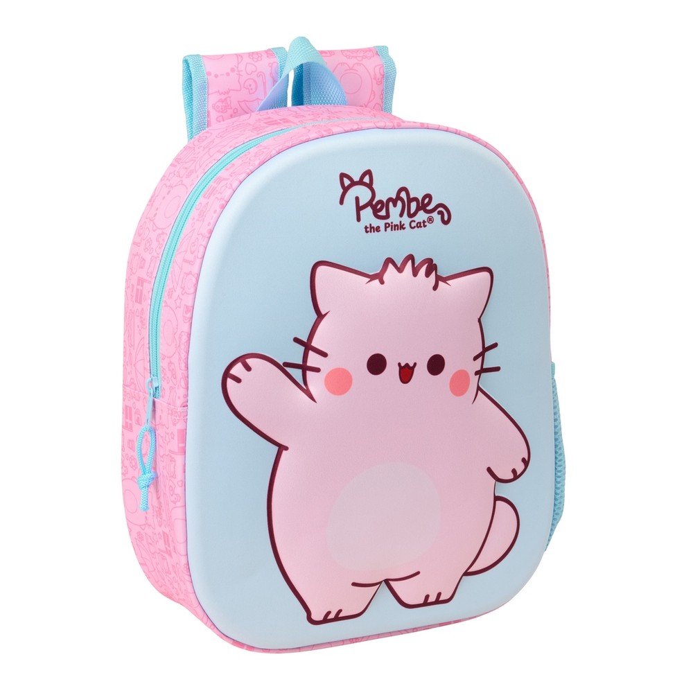 Mochila Guarderia 3D Pembe Redonda SAFTA 33x27 cm Imagen principal del producto
