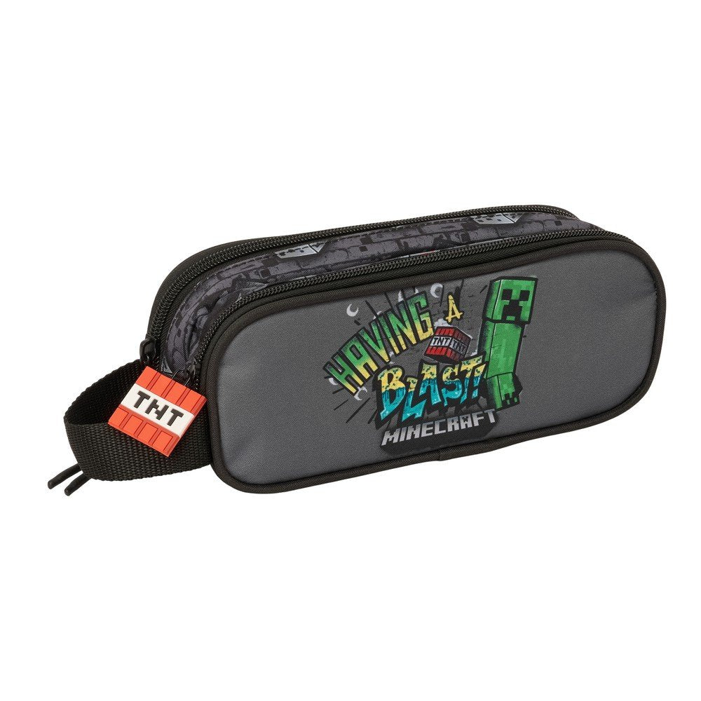 Portatodo doble Minecraft Graffiti Safta