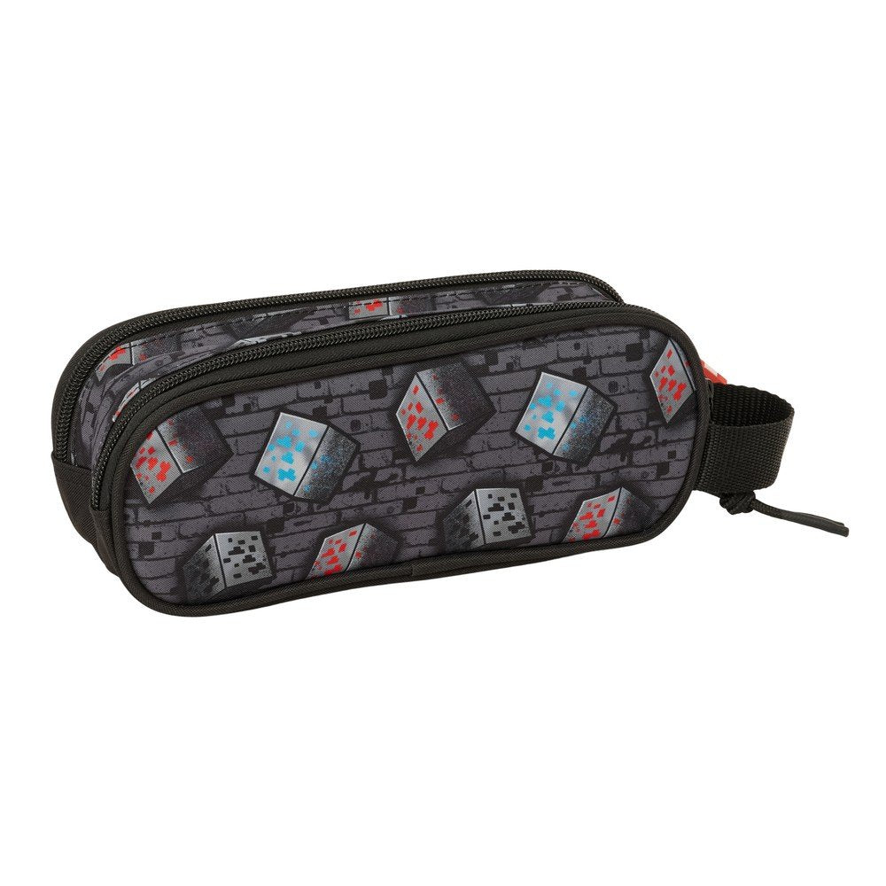 Portatodo doble Minecraft Graffiti Safta