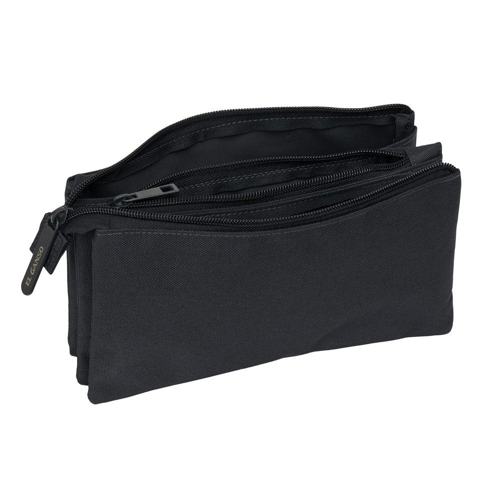 Portatodo Triple El Ganso Basics Negro