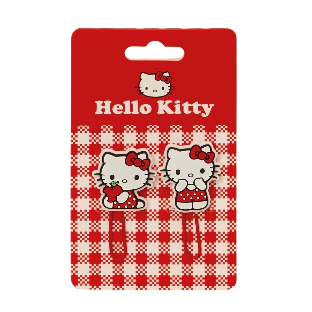 Clips Hello Kitty Blister SAFTA Pack 12 Imagen principal del producto