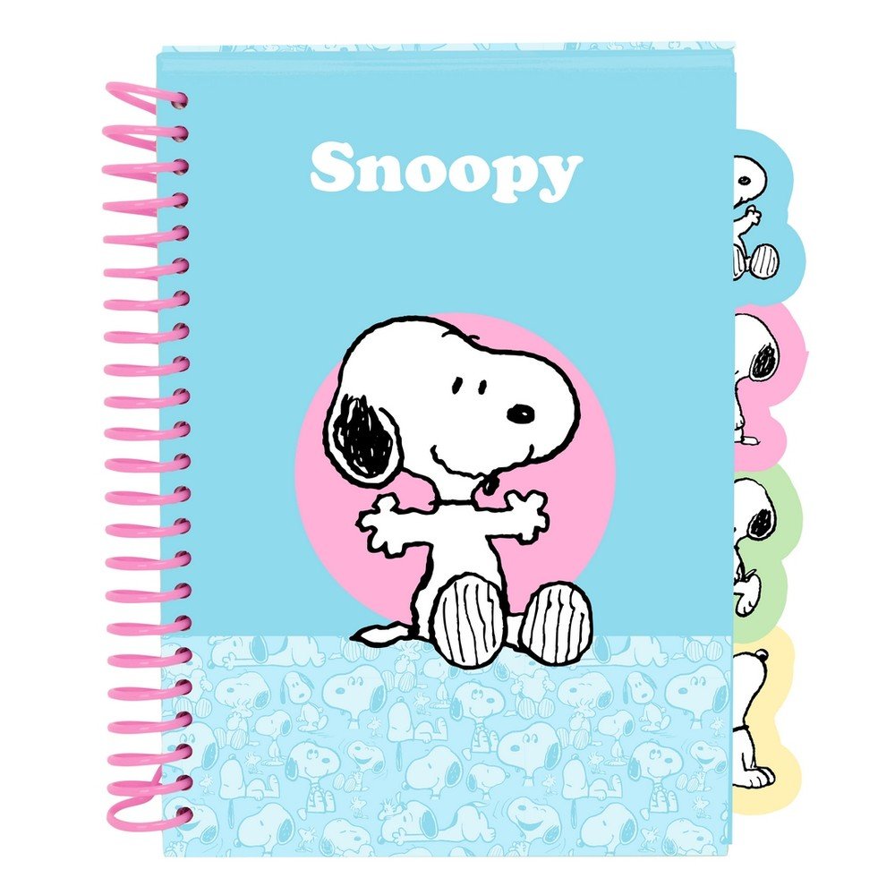 Bloc de Notas A5 Snoopy Marca Safta Colección 2026