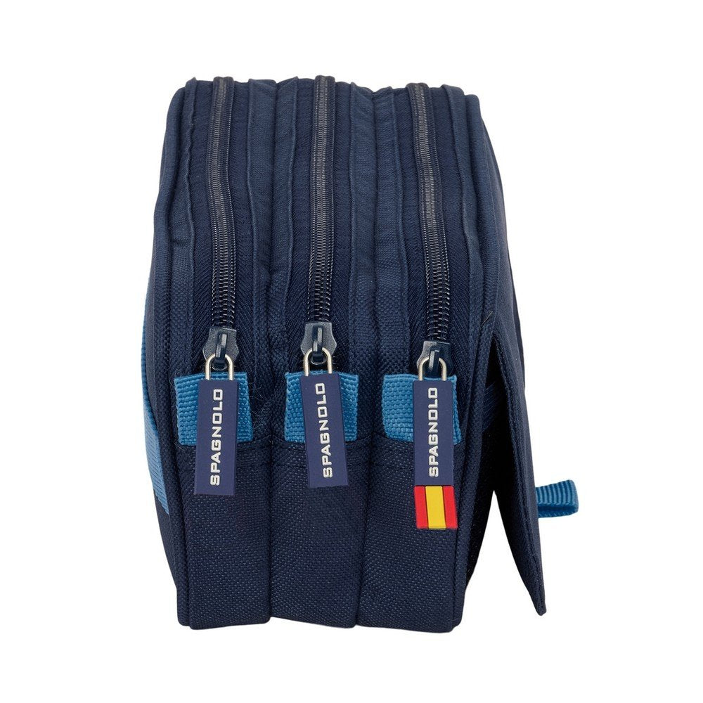 Portatodo Triple Big Spagnolo Safta azul marino