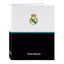 Carpeta Cartón Folio 4 Anillas Mixtas Real Madrid SAFTA
