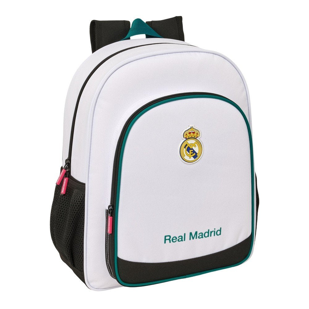 Mochila Junior Adaptable a Carro Real Madrid 1ª Equipación 26/ 2 SAFTA
