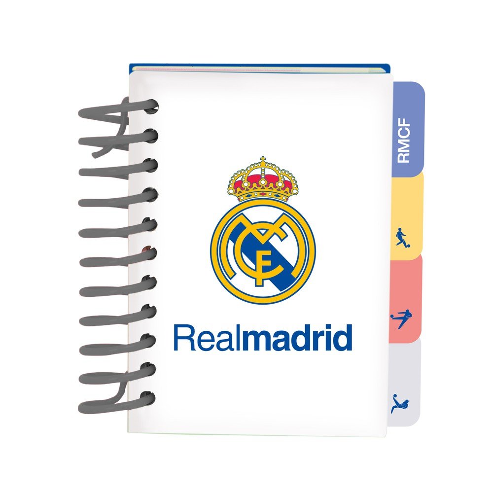 Bloc de notas A7 Real Madrid 1ª equipación 26/27