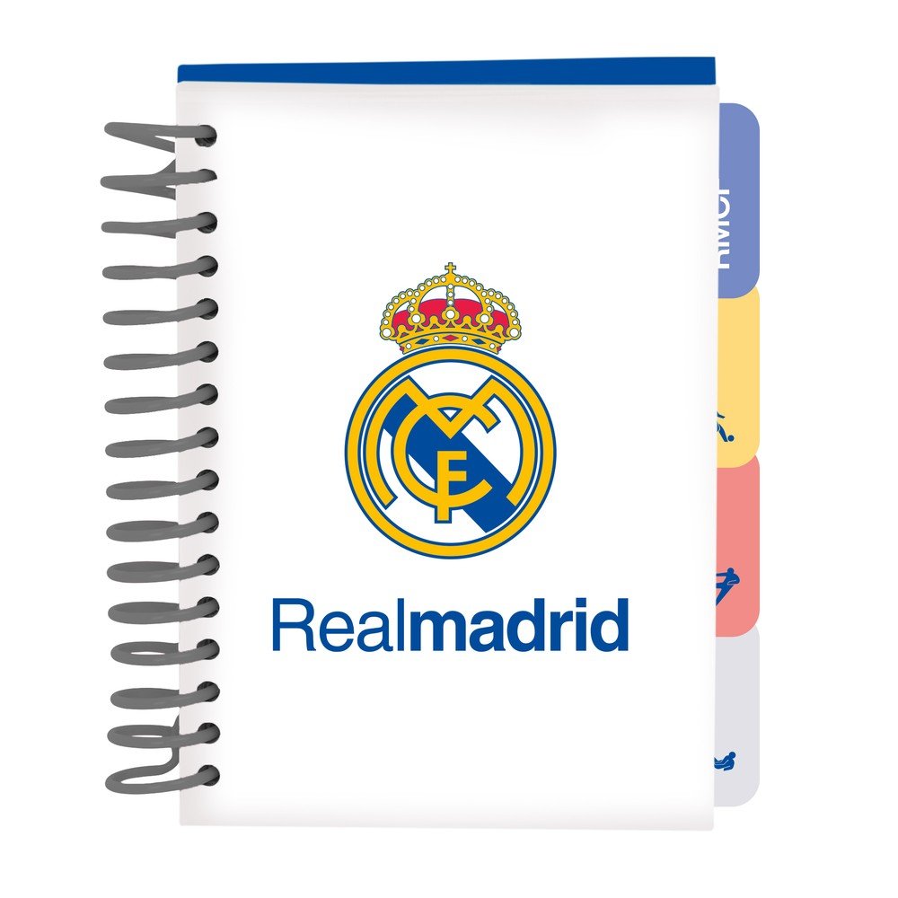 Bloc de Notas A6 Real Madrid 1ª Equipación 26/27 Marca Safta