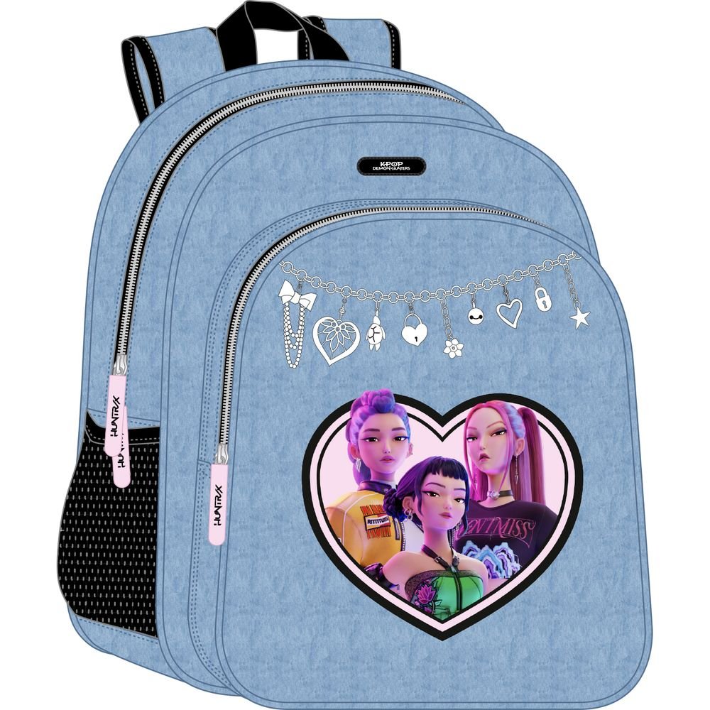 Mochila Junior Adaptable a Carro K-pop Dh Huntr marca Safta Imagen principal del producto