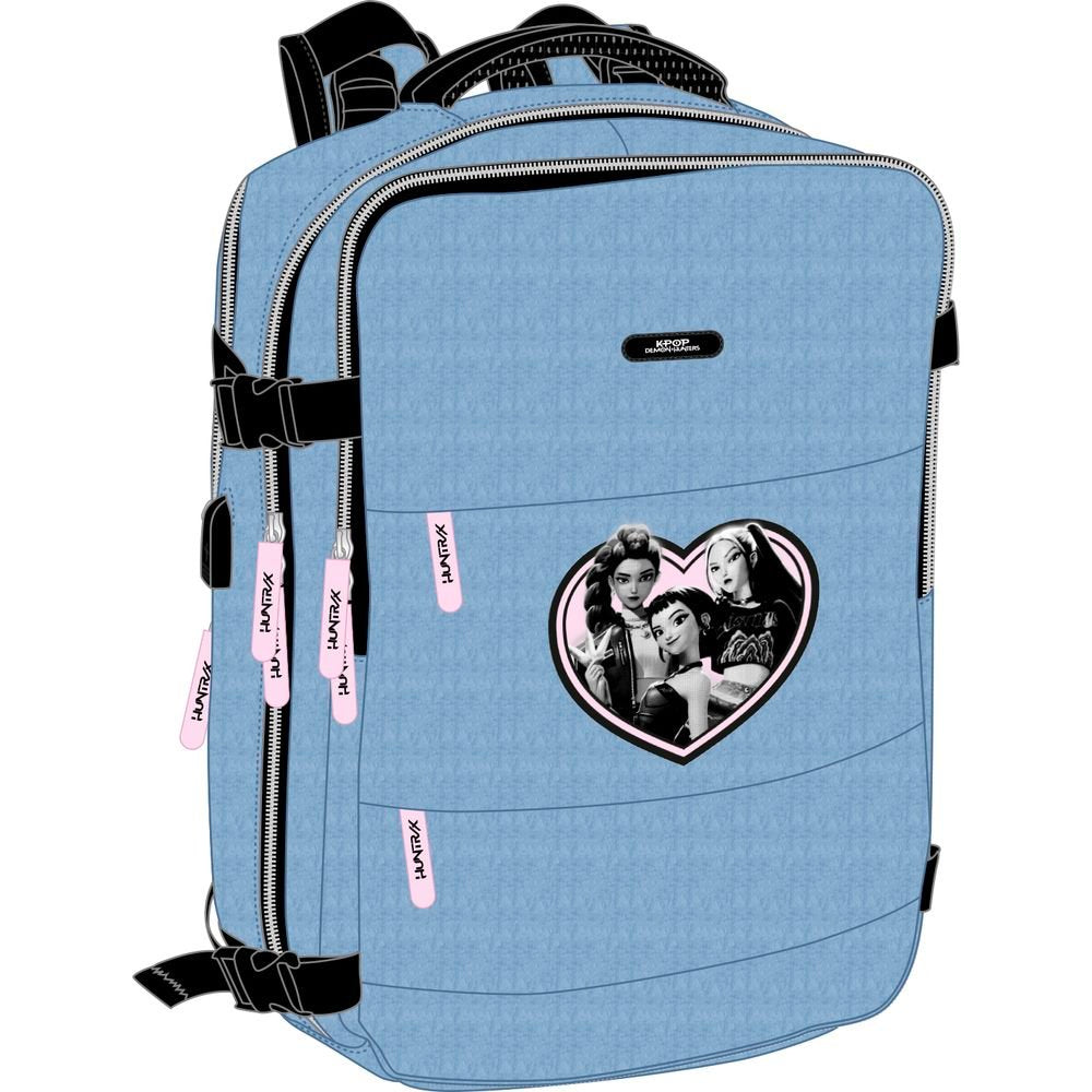 Mochila Viaje Cabina Portátil 15,6" K-pop Dh Huntr SAFTA
