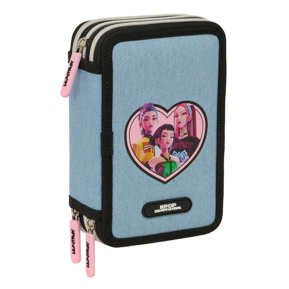 Plumier triple 37 pcs K-Pop DH Huntr/X Safta