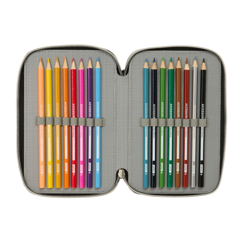 Plumier triple 37 pcs K-Pop DH Huntr/X Safta