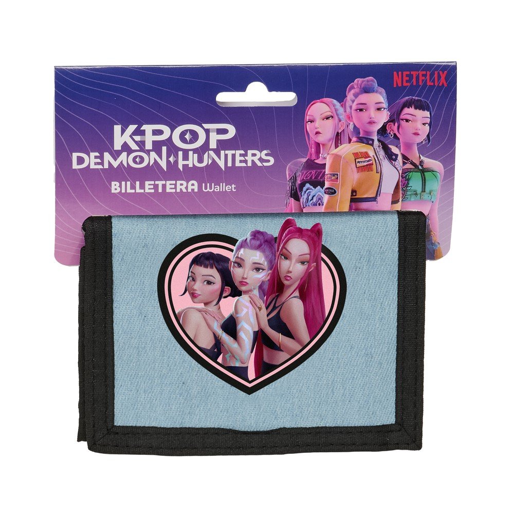 Billetera K-pop DH Huntr/X de Safta