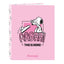Carpeta Cartón Folio 4 Anillas Mixtas Snoopy Marca Safta