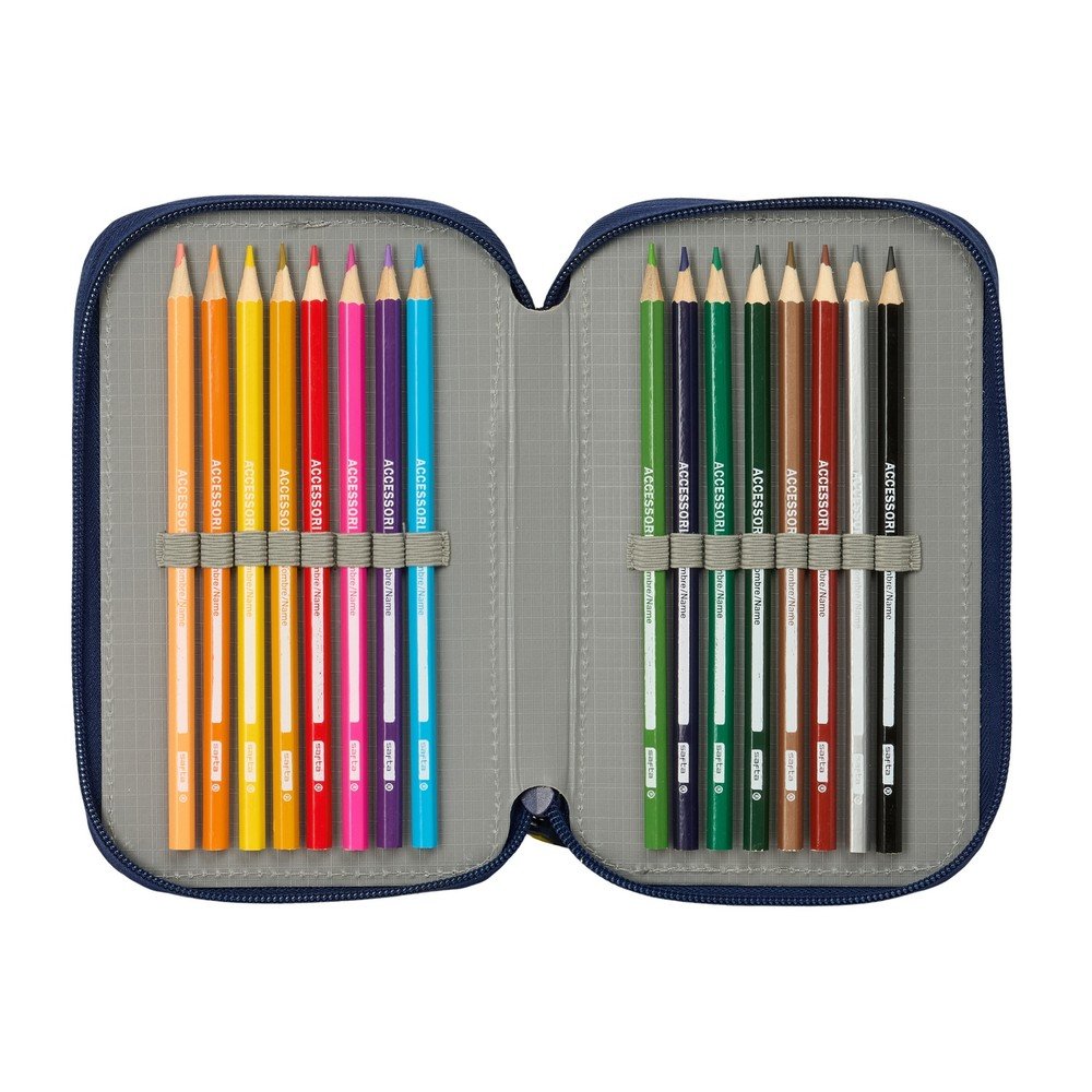 Plumier Triple 37 pcs F.C. Barcelona 1ª Equip. 26/27