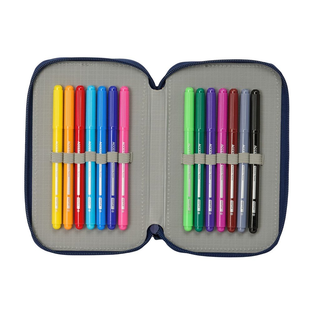 Plumier Triple 37 pcs F.C. Barcelona 1ª Equip. 26/27