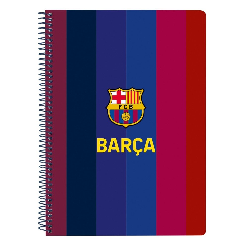 Libreta Cuarto Tapas Duras 80 H. F.c. Barcelona 1ª Equip. SAFTA Imagen principal del producto