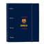 Carpeta 4 anillas 35mm A4 con recambio Safta FC Barcelona