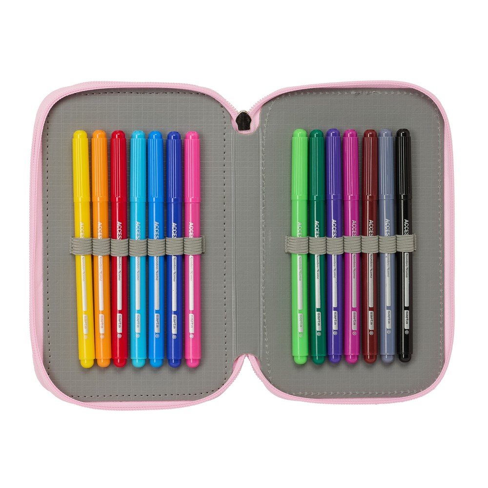 Plumier Triple 37 Pcs K-Pop DH Iconic Safta