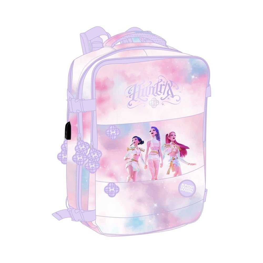 Mochila Viaje Cabina Portátil 15,6" K-pop Dh Artist SAFTA