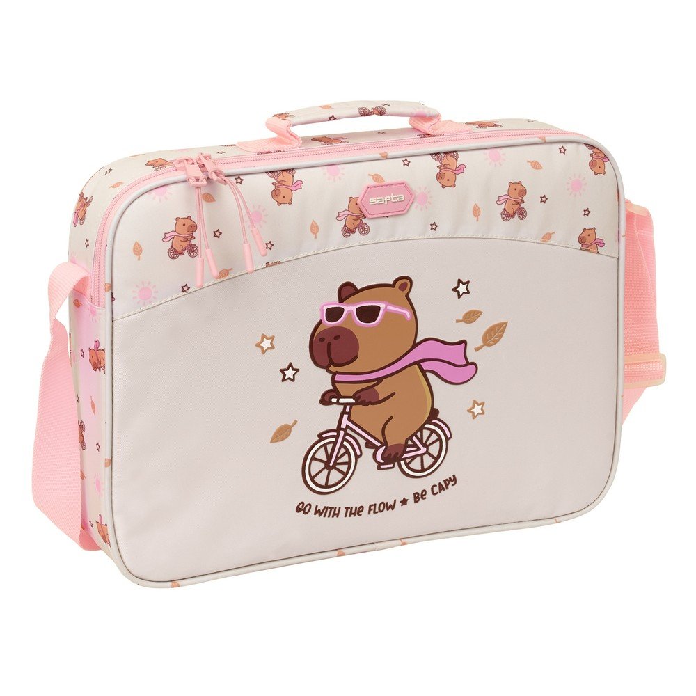 Cartera Extraescolares Capibara Marca Safta
