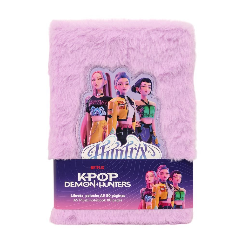 Bloc de notas Fluffy K-Pop Demon Hunters - SAFTA