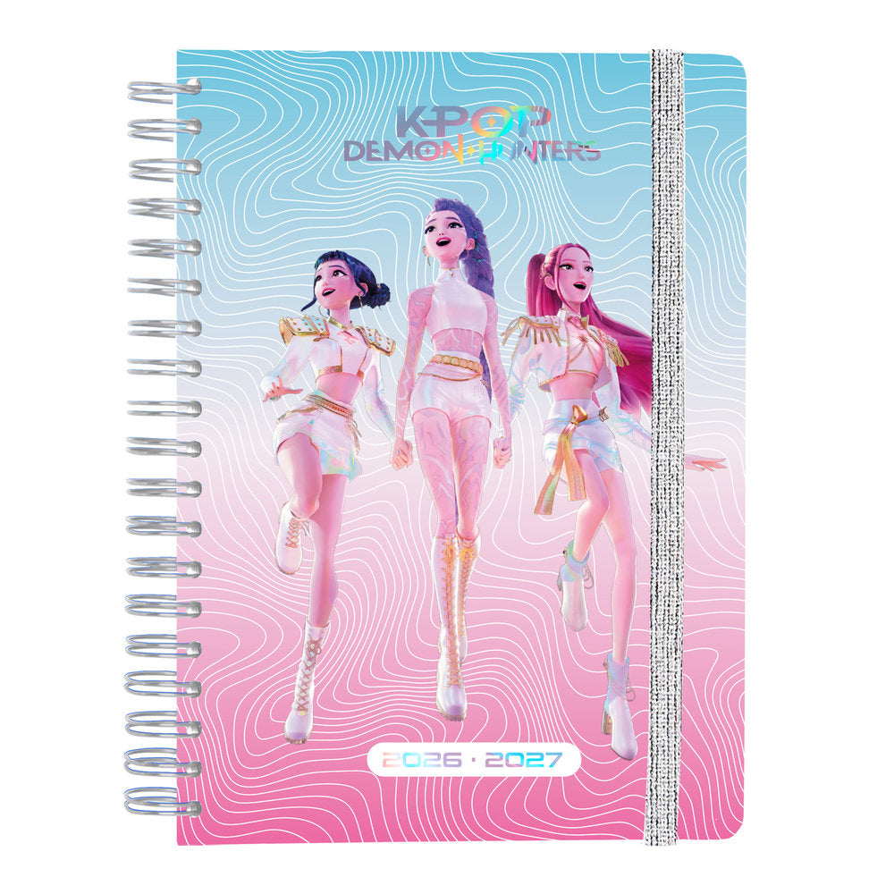 Agenda escolar 26/27 S/v A5 12 meses Kpop Demon Hunters GRUPO ERIK AGENDAS Imagen principal del producto