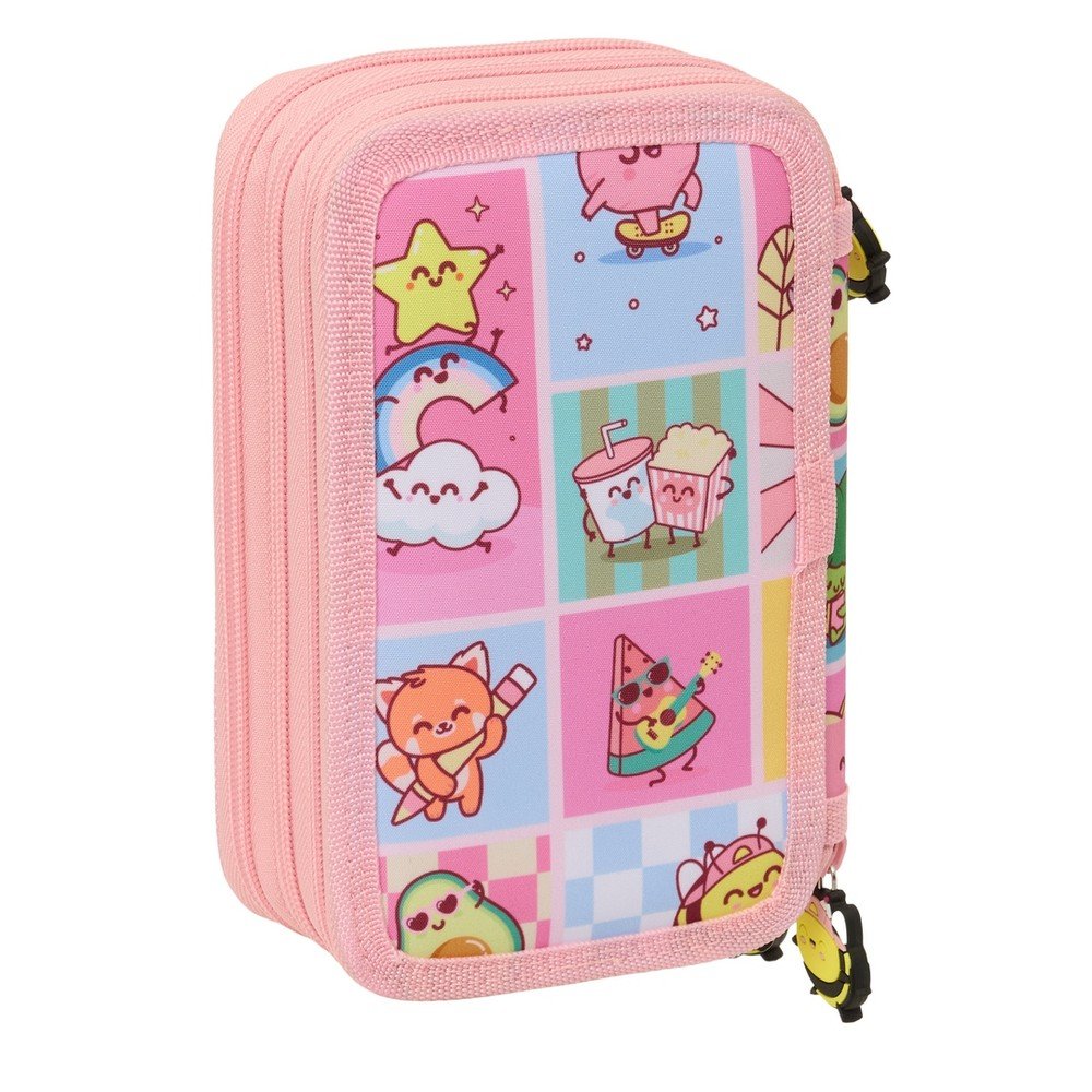 Plumier Triple 37 pcs Mr. Wonderful Comic - Diseño