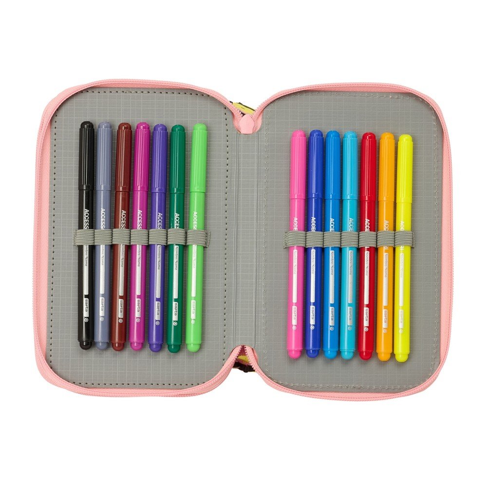 Plumier Triple 37 pcs Mr. Wonderful Comic - Diseño