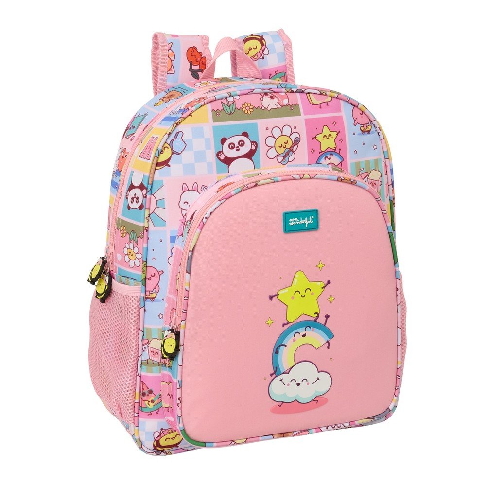 Mochila Junior Adaptable a Carro Mr. Wonderful Comic
