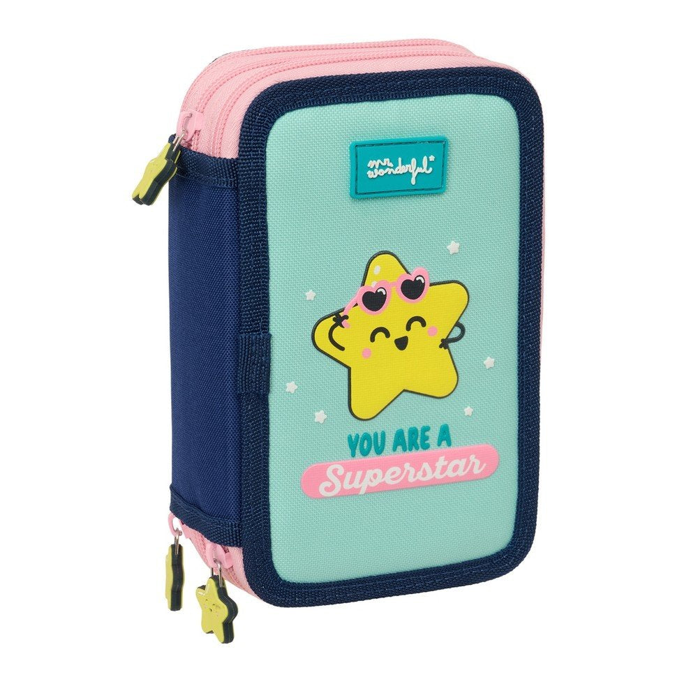Plumier Triple 37 pcs Mr. Wonderful Estrella