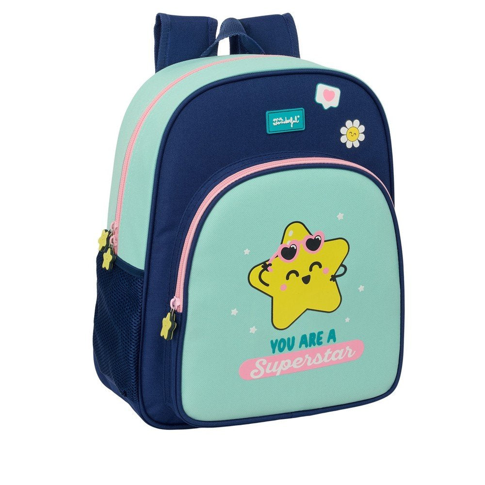 Mochila Junior Adaptable a Carro Mr. Wonderful Estrella