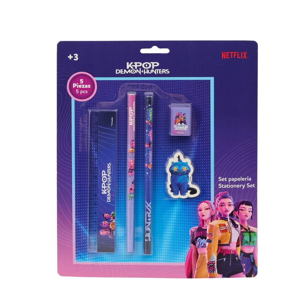 Set Escritura K-Pop Demon Hunters - SAFTA