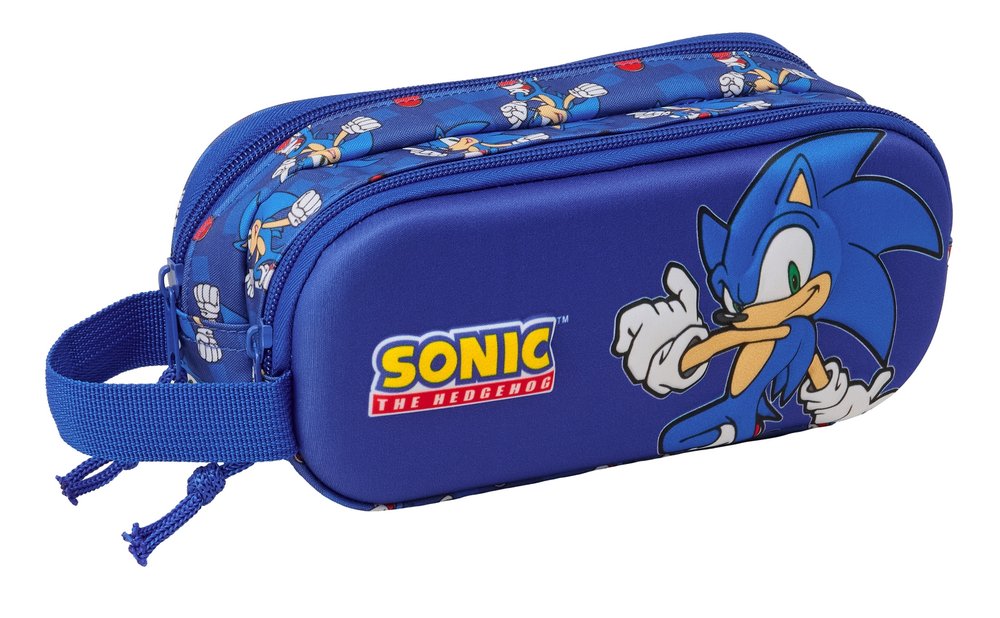 Portatodo Doble 3D Sonic - SAFTA