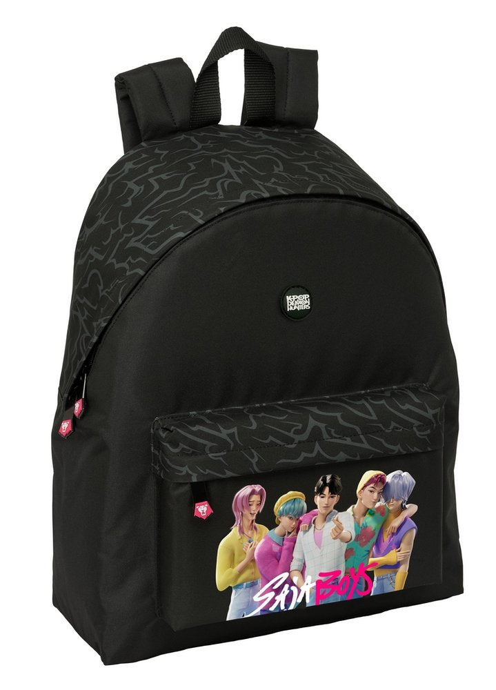 Mochila escolar K-POP Saja Boys 42x33 cm Safta