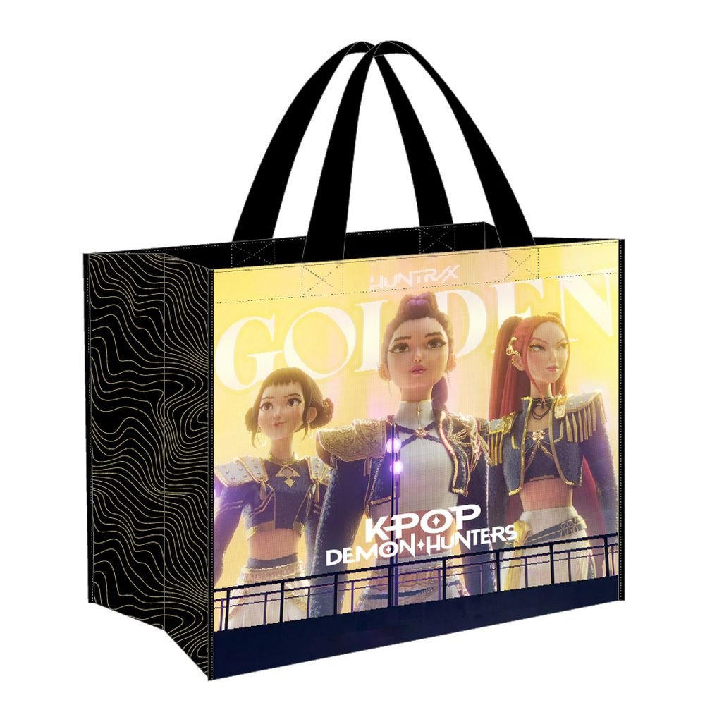 Bolsa Shopper K-pop Demon Hunters Negra SAFTA Imagen principal del producto