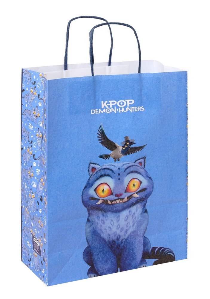 Bolsa papel tamaño L K-Pop Demon Hunters Safta 24ud