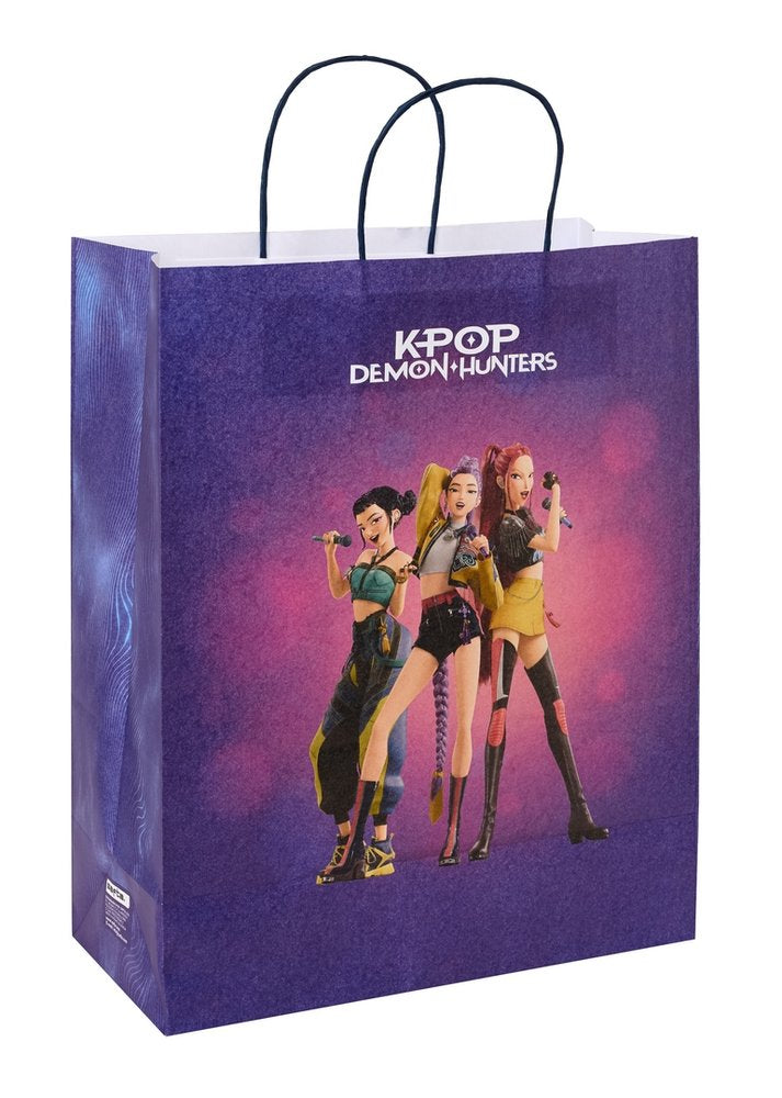 Bolsa papel tamaño L K-Pop Demon Hunters Safta 24ud