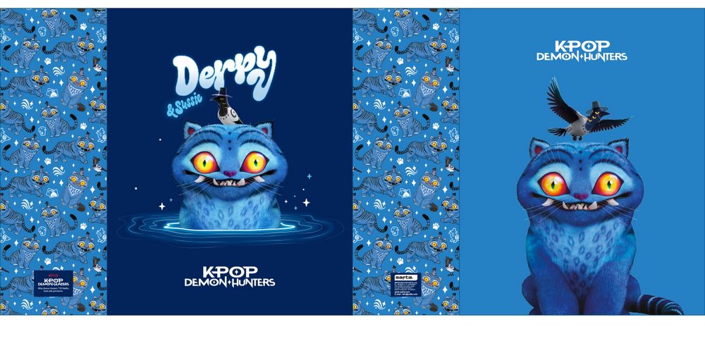 Bolsa papel tamaño L K-Pop Demon Hunters Safta 24ud