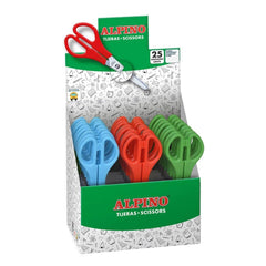 TIJERA ESCOLAR CLIPPER 130MM | 25 UNIDADES | (CLIPPER)