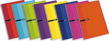 Bloc Espiral A4 Liso 100H 90g | Enri 2000, S,A, | Cartón | Formato A4 | Pack 5 Unidades