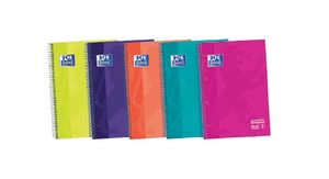 Bloc Espiral Estándar Liso 120H 90g | Oxford | Cartón | Formato Estándar | Pack 1 Unidades