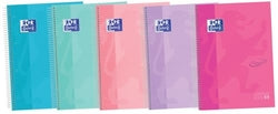 Cuaderno espiral Oxford Europeanbook5 A4+ 120 hojas colores pastel